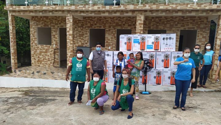Unicef doa ventiladores para indígenas warao