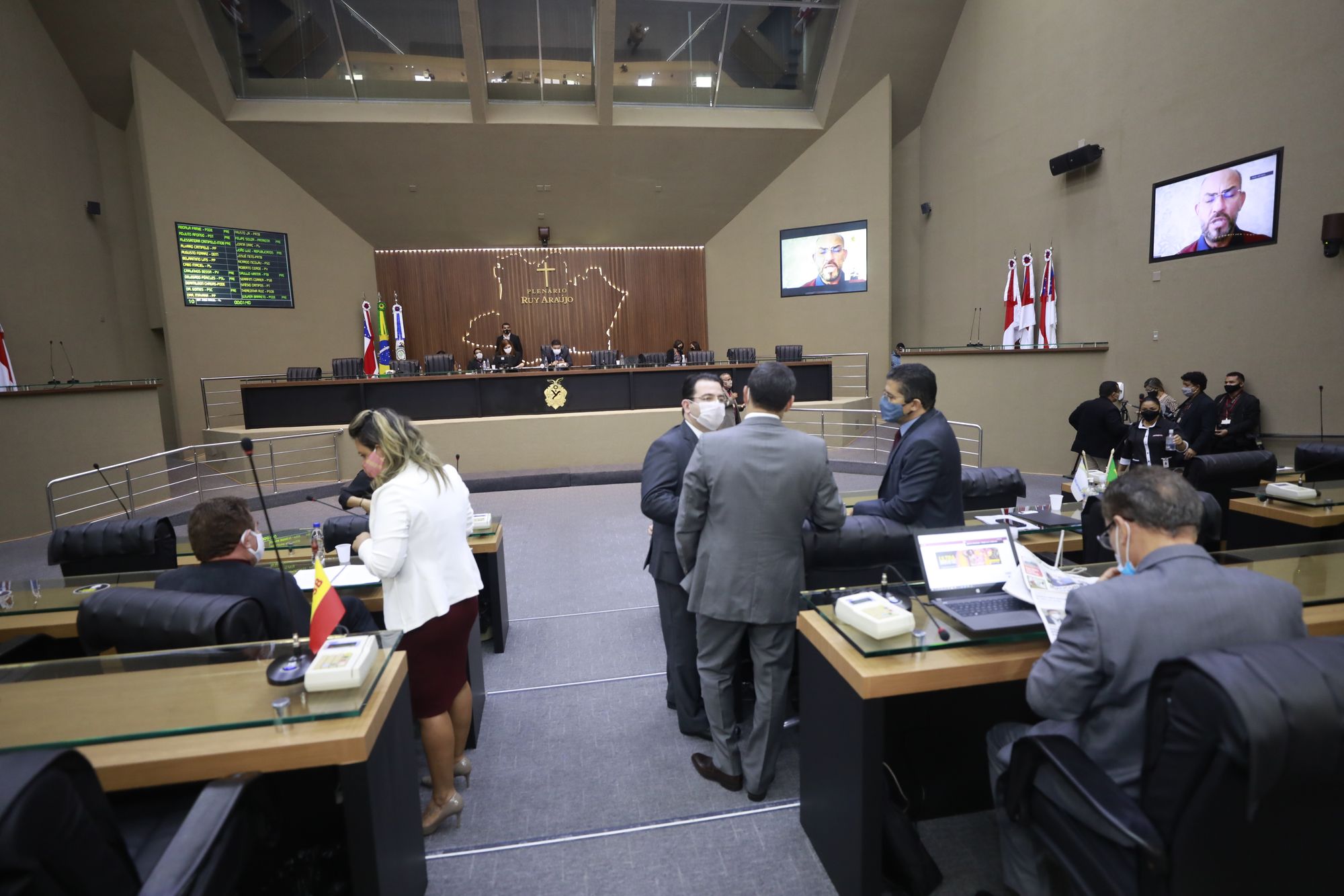 Aleam garante presença da imprensa e 30% de público externo nas sessões