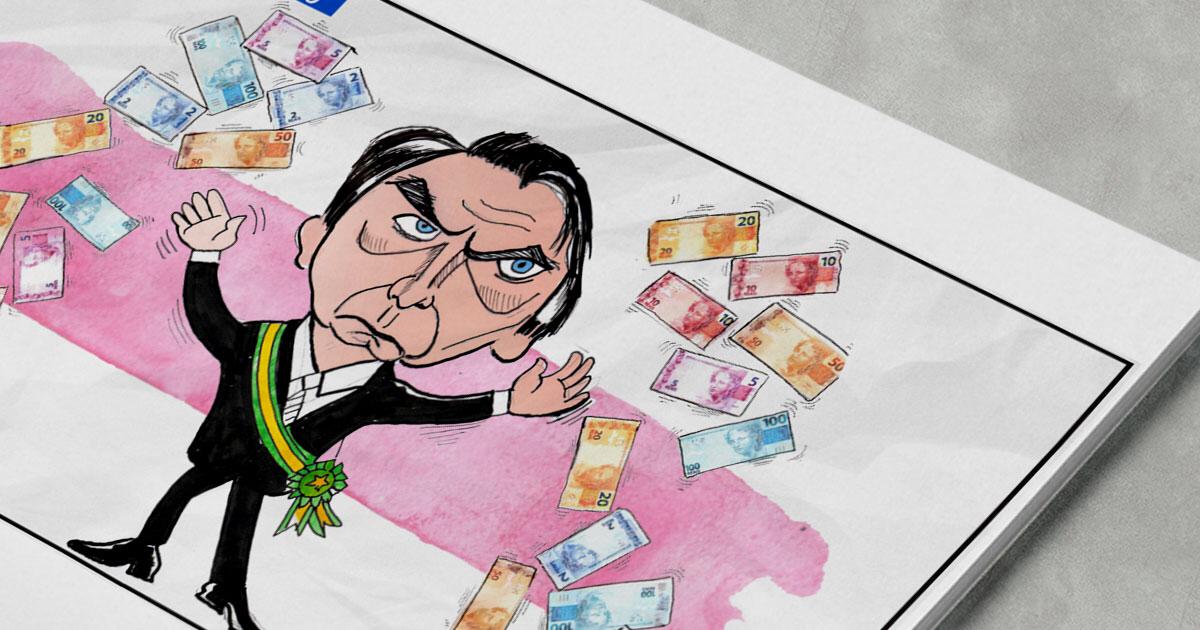 Dito & Feito - Aos amigos de Bolsonaro,  flores e muita grana