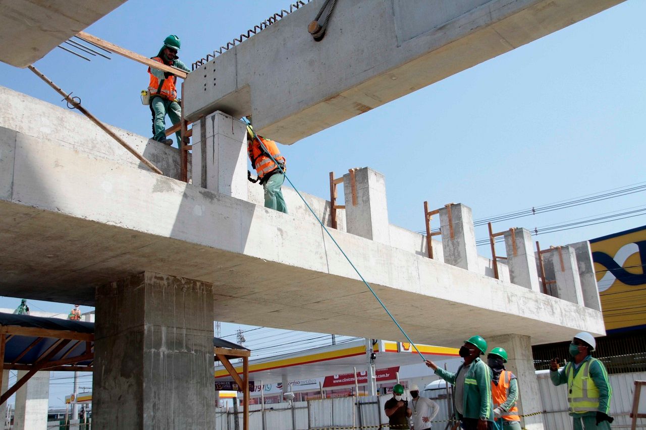 Com 70% de conclusão, obra do complexo viário do Manoa inicia nova etapa