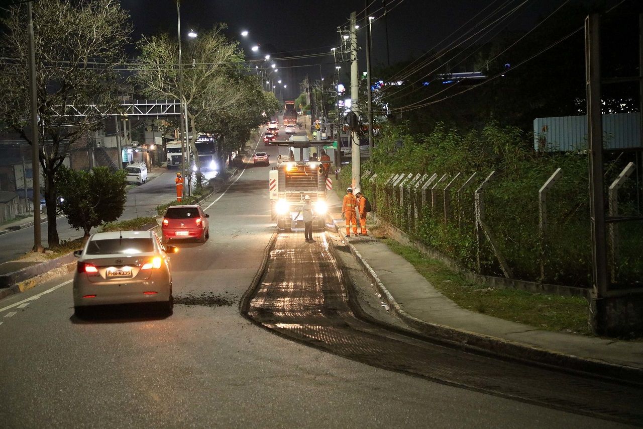 ‘Requalifica 6’ recapeará mais 42 vias da cidade