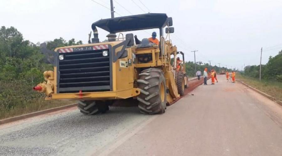 DNIT autoriza a contratação para obras de manutenção em 254,2 quilômetros do Trecho do Meio da BR-319