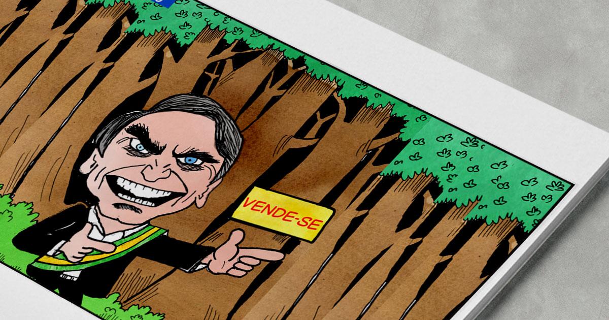 Dito & Feito - Bolsonaro coloca Amazônia “à venda“