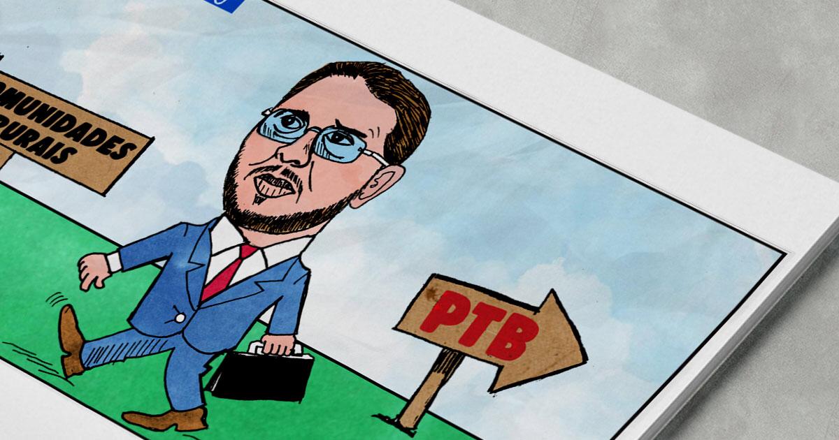 Dito & Feito - Afastado do governador, Carlos Alberto se desfilia do PTB e volta a caminhar sozinho