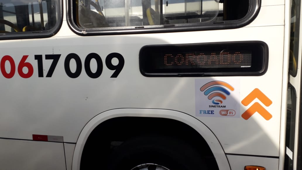 Manaus inicia testes com wifi em linhas de ônibus do transporte coletivo