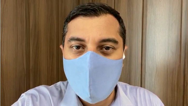 Governador Wilson Lima testa positivo para Covid-19