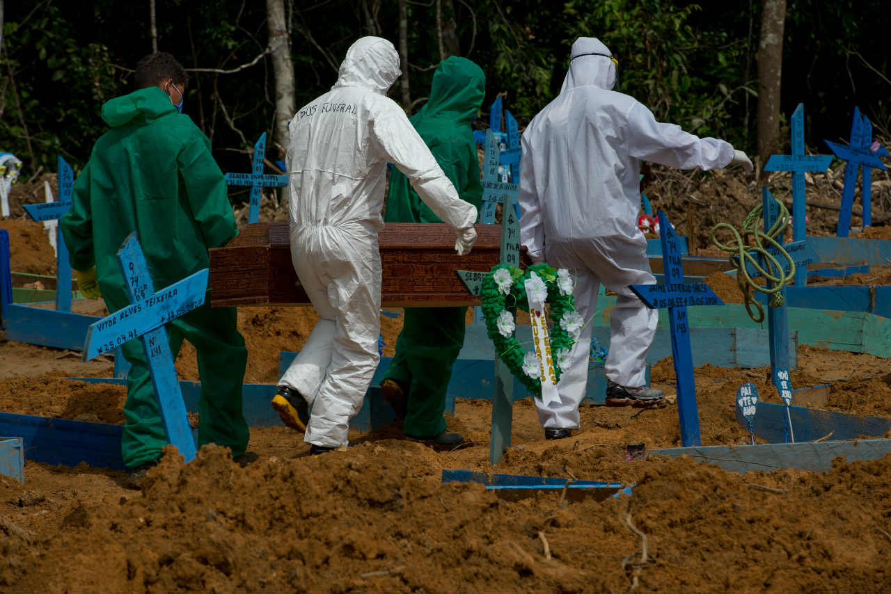 Amazonas chega a 4 mil óbitos por coronavírus