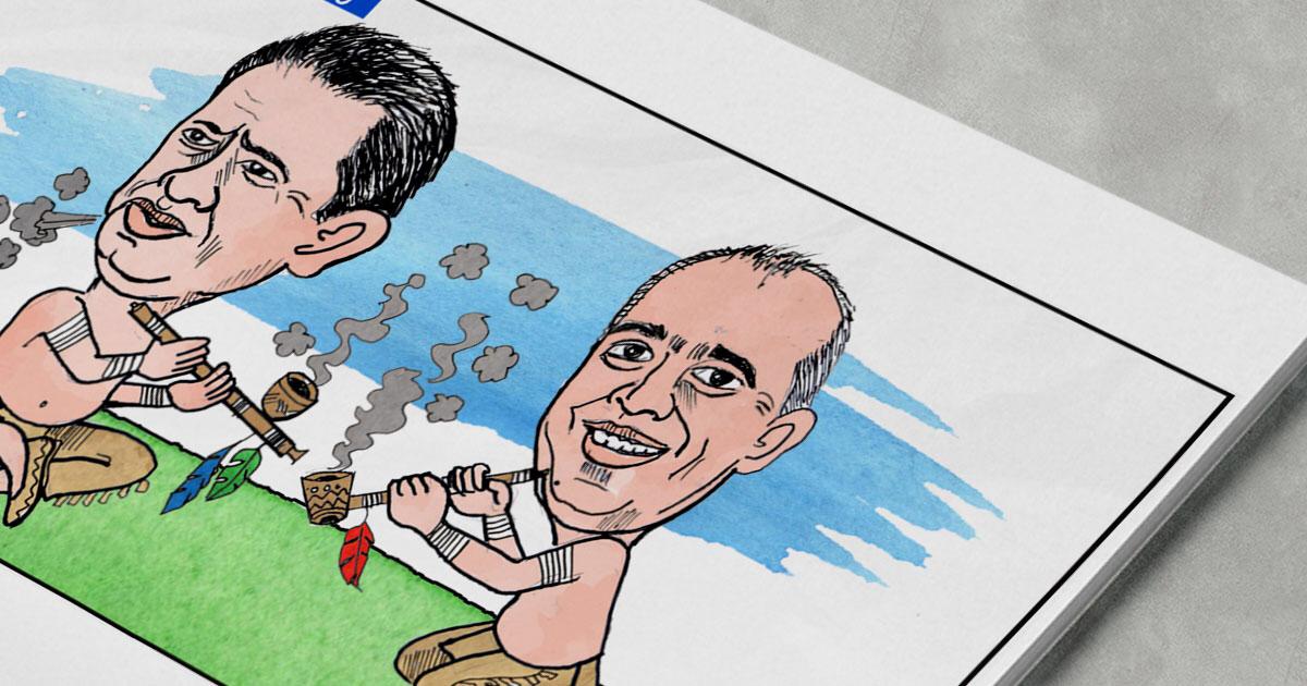 Dito & Feito - Onze anos depois, Alfredo e Ronaldo Tiradentes fumam o cachimbo da paz