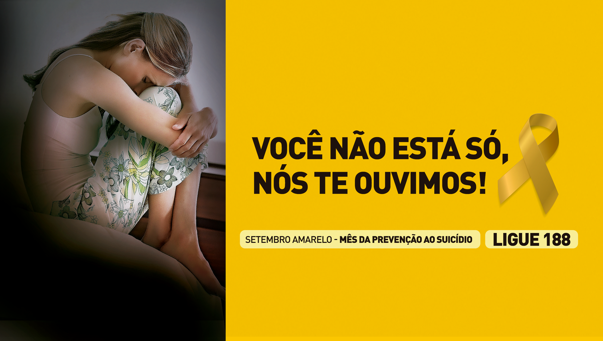 Setembro Amarelo: Mês de prevenção ao suicídio