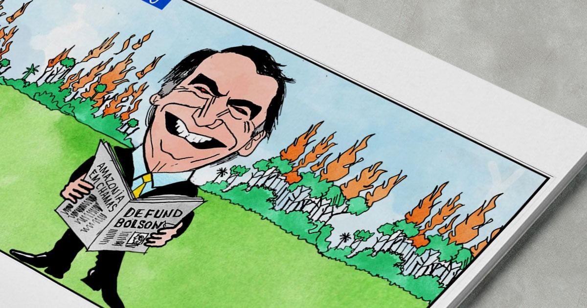 Dito & Feito - Campanha “Defund Bolsonaro” alerta o mundo a parar de financiar a destruição da maior floresta do planeta
