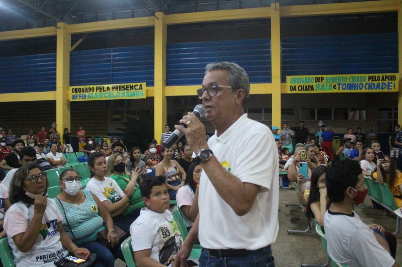 Baía Maia sai da lista de inelegíveis do TCE e é favorito nas eleições de Borba