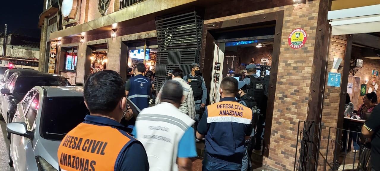 Em fiscalizações no fim de semana, CIF fecha 11 locais e autua seis estabelecimentos