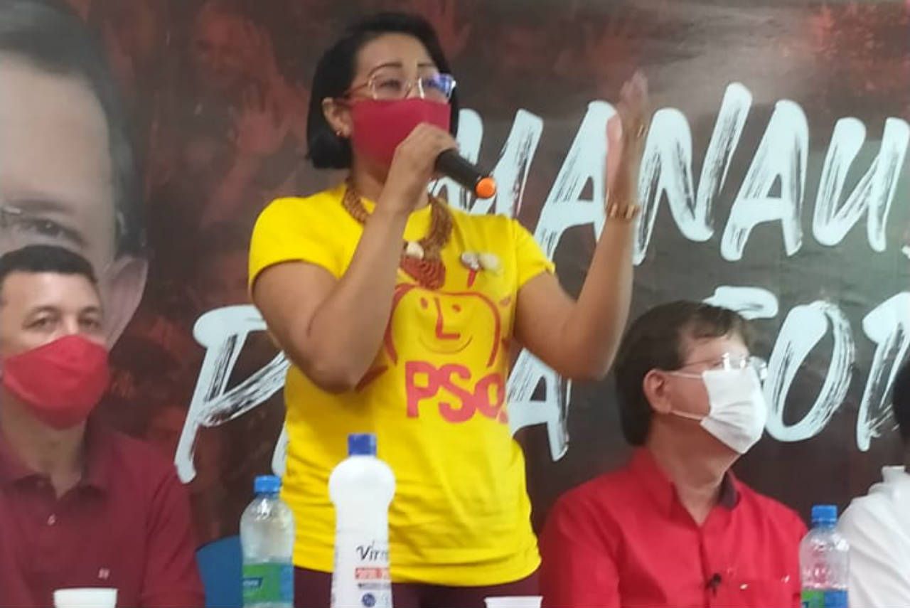 “Não existe racha, a esquerda está unida na reconstrução da cidade de Manaus”, diz Marklize