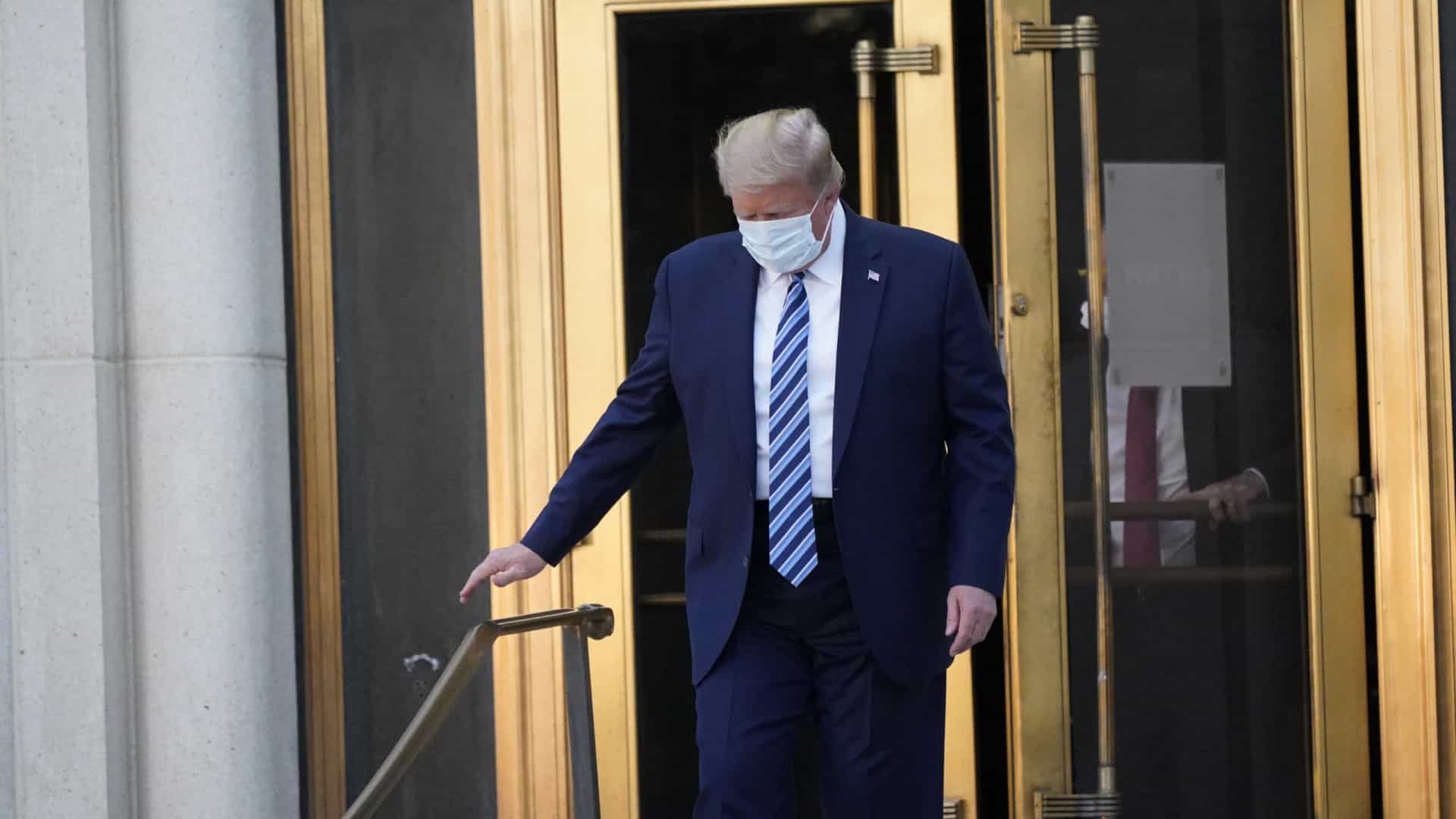 Trump tem alta hospitalar após três dias internado