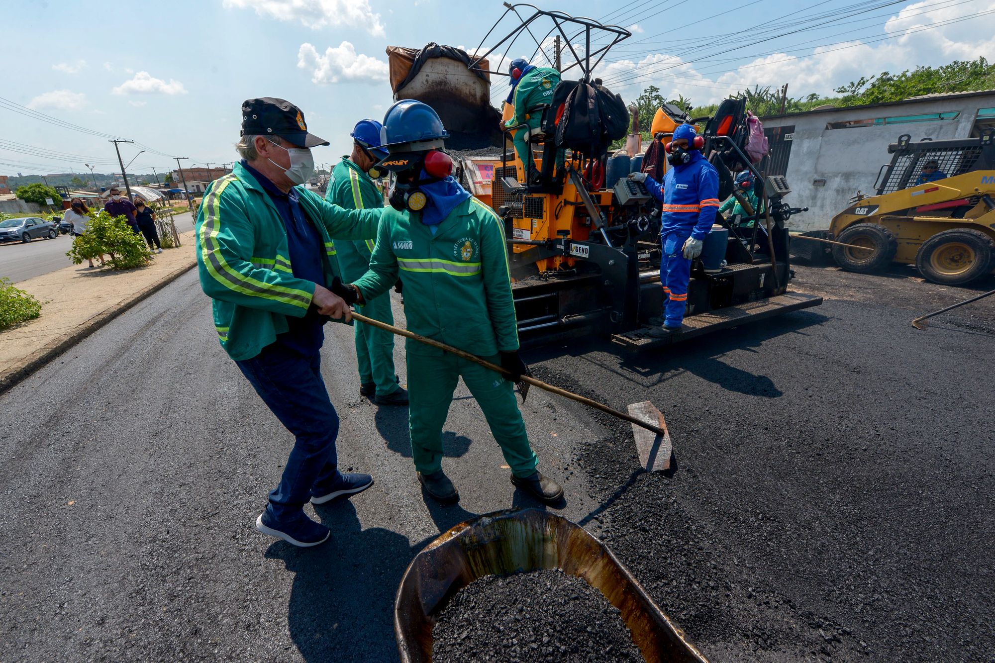 Obras do Requalifica 7 no Parque Riachuelo são vistoriadas
