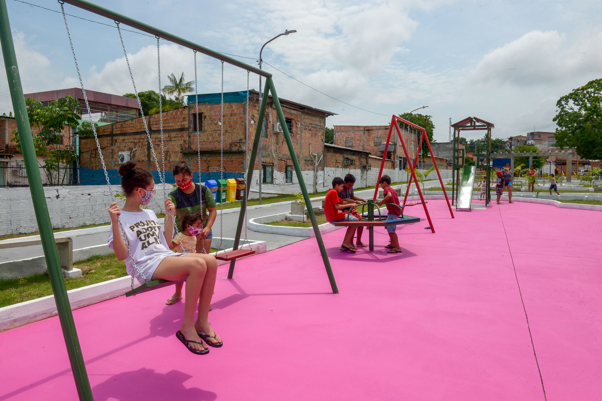 Jorge Teixeira ganha nova praça com 7 mil metros quadrados