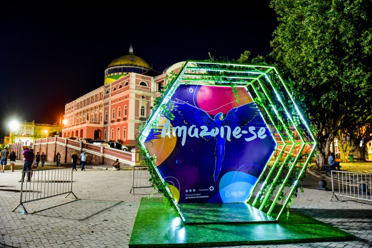 Amazonastur lança cenário ‘Amazone-se’ no Largo São Sebastião