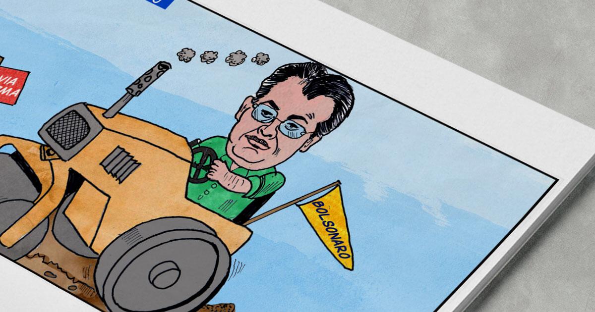 Dito & Feito - Eduardo Braga diz que nunca desistiu de ver a BR-319  pavimentada e elogia Bolsonaro