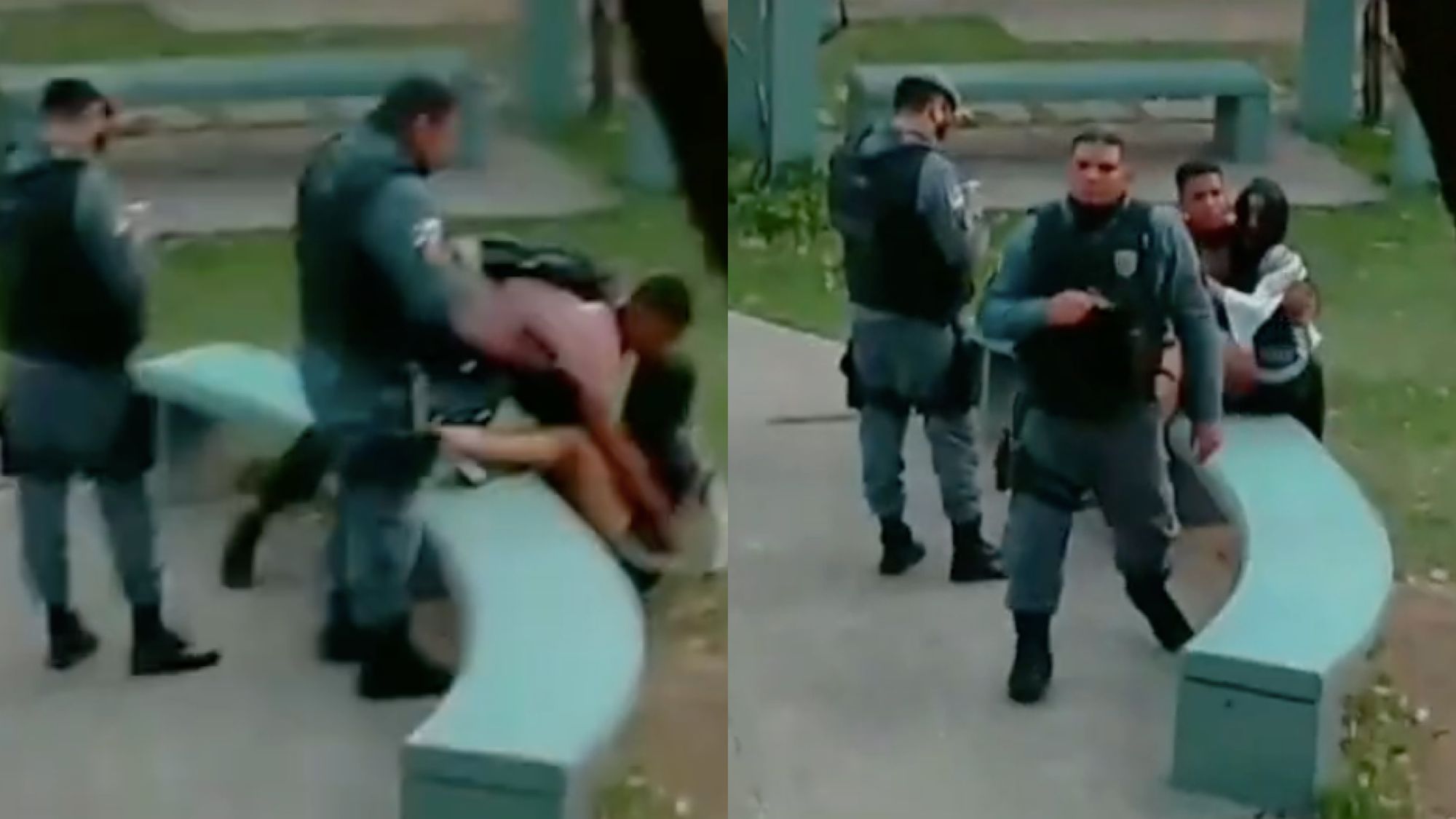 PMs são afastados por agressão estudante de jornalismo, em Manaus