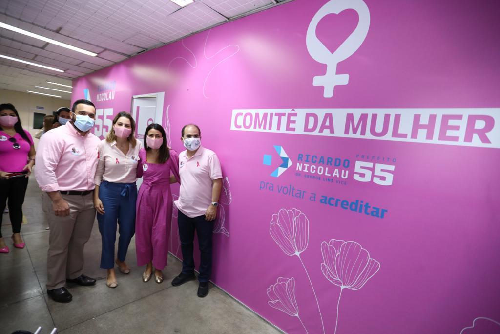 Ricardo Nicolau inaugura comitê feminino e apresenta Clínica da Mulher