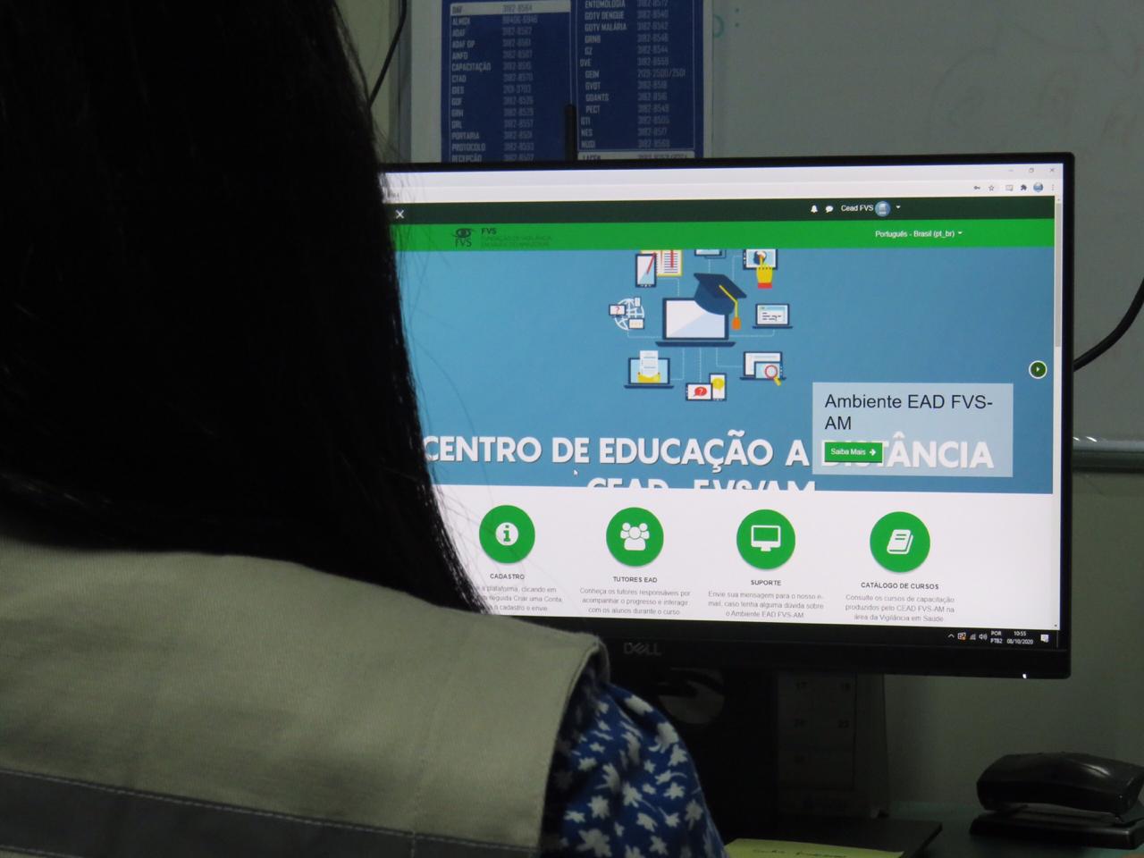 FVS-AM oferta curso básico a distância sobre Covid-19