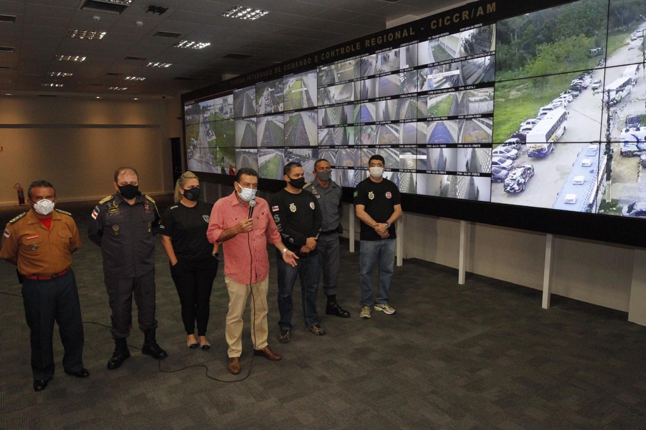 SSP-AM e Seap realizam simulação para combater alterações no sistema prisional