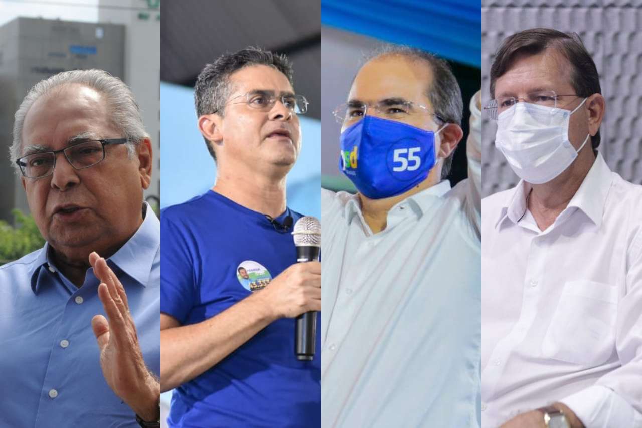 Ibope em Manaus: Amazonino, 25%; David, 13%; Nicolau, 11%; Zé Ricardo, 10%