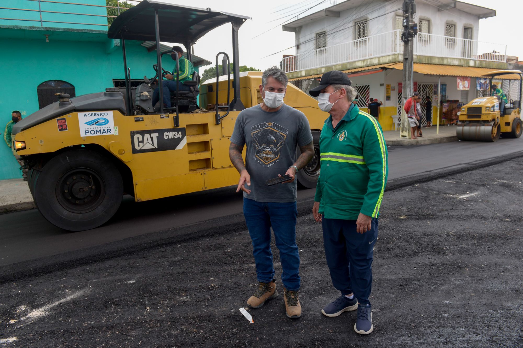Arthur Neto vistoria avanços dos trabalhos do ‘Requalifica 7’ no bairro Grande Vitória
