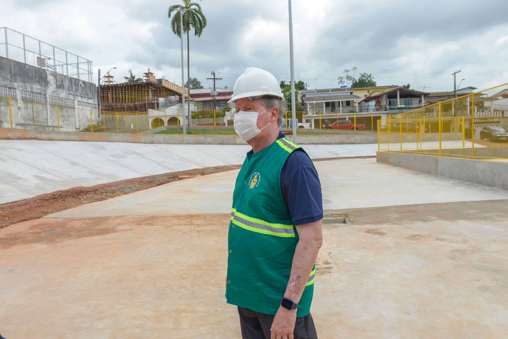 Manaus terá skate park, no parque dos Bilhares, e velódromo ainda este ano, garante Arthur Neto