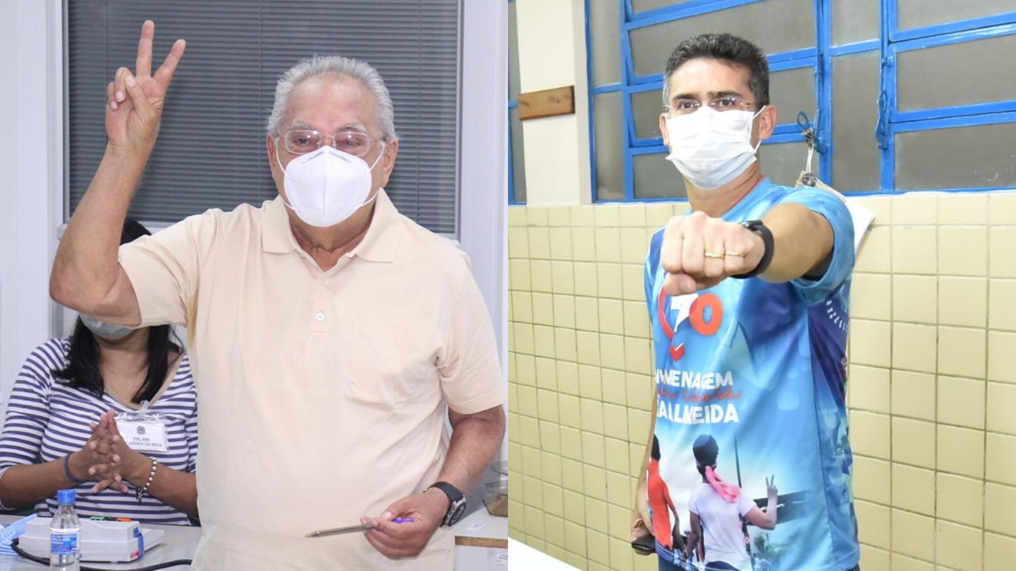 Prefeitura de Manaus: Amazonino e David disputam 2º turno das eleições