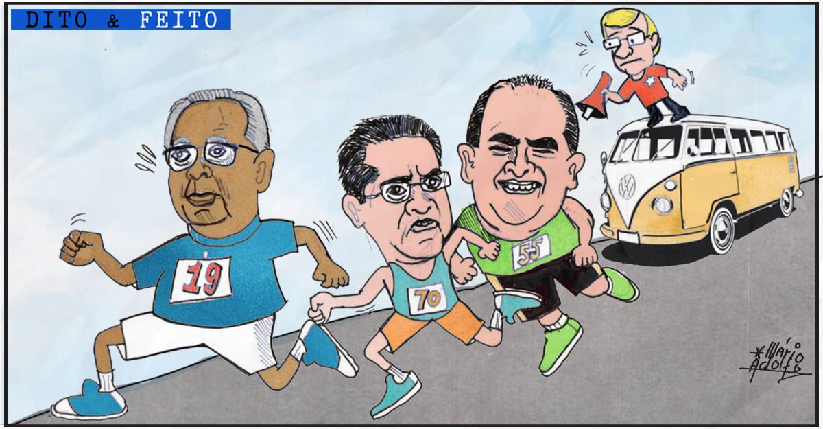 Dito & Feito - 2º turno só tem vaga pra dois mais cinco candidatos garantem que já estão lá