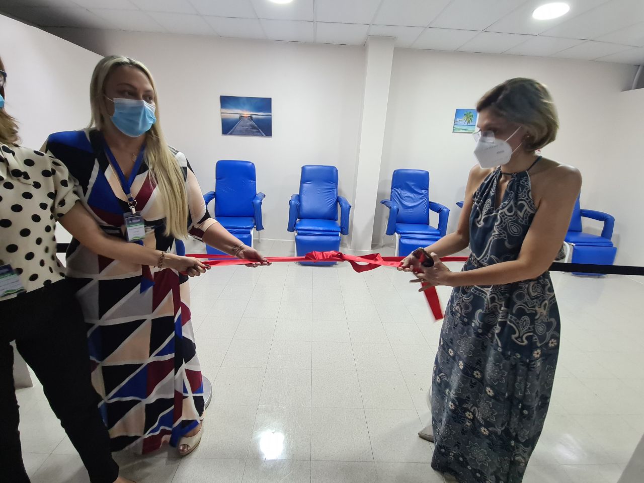 HPS 28 de Agosto inaugura sala para pacientes de alta médica