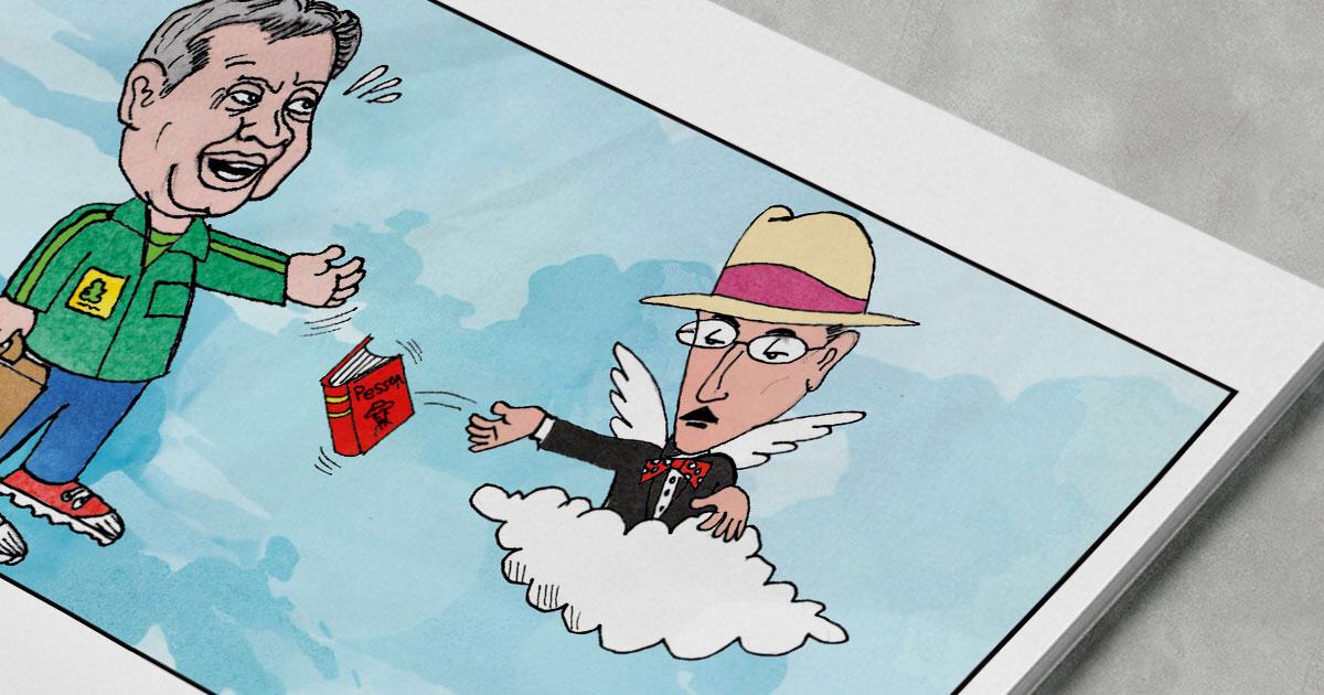 Dito & Feito - O primeiro compromisso de Arthur Virgílio ao sair da Prefeitura: Voltar a  ler Fernando Pessoa