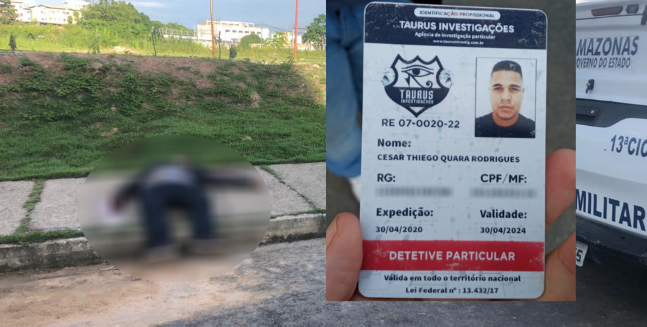 Detetive particular é morto a tiros na zona Norte de Manaus