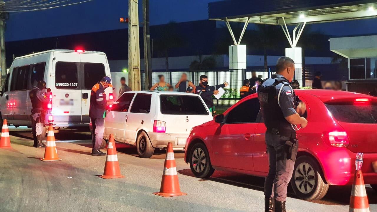 Detran-AM flagra 73 pela Lei Seca em operação no final de semana