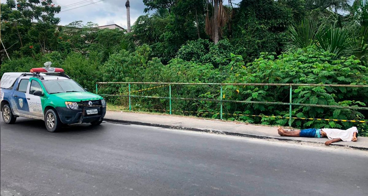 Suspeito de assaltos é morto a tiros no Lago Azul, em Manaus