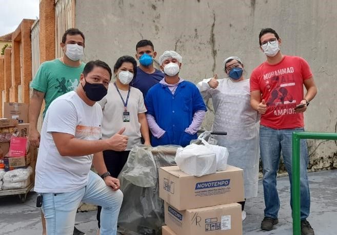 Empresário doará mais 440kg de sorvetes nas unidades de saúde em Manaus