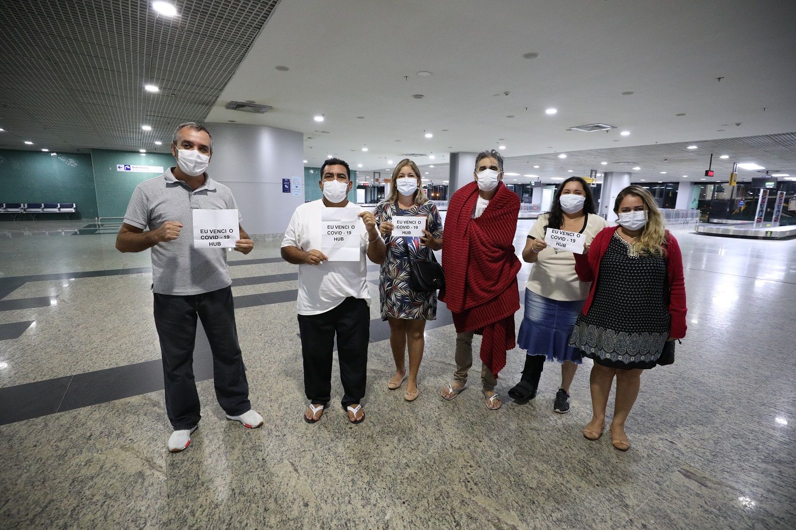 Primeiros recuperados da Covid-19 atendidos em outros estados chegam a Manaus