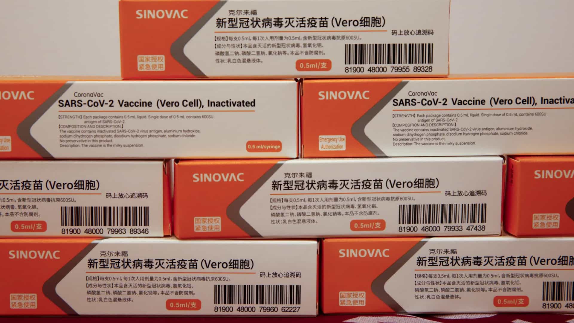 Ministério confirma compra de mais 54 milhões de doses da CoronaVac