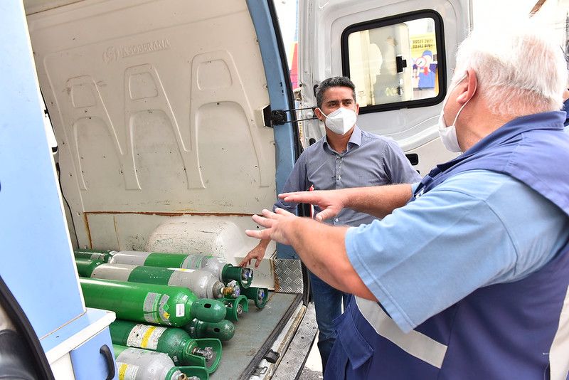 David Almeida afirma que prefeitura tem oxigênio suficiente