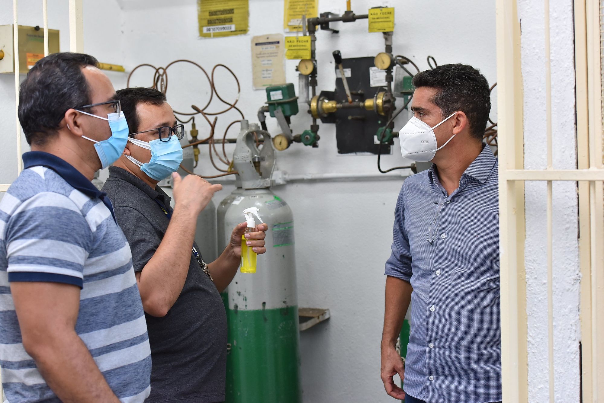 David Almeida garante que não vai faltar oxigênio na maternidade Moura Tapajóz