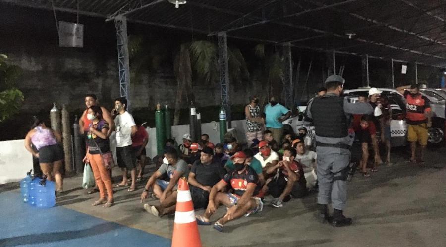 Flamenguistas são presos por descumprirem toque de recolher em Manaus