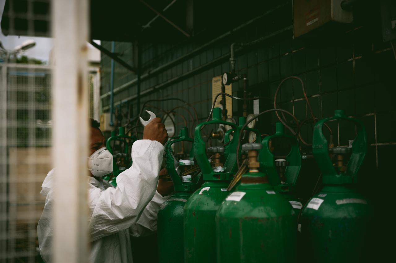 Philco doa todo o estoque de oxigênio para unidades de saúde de Manaus