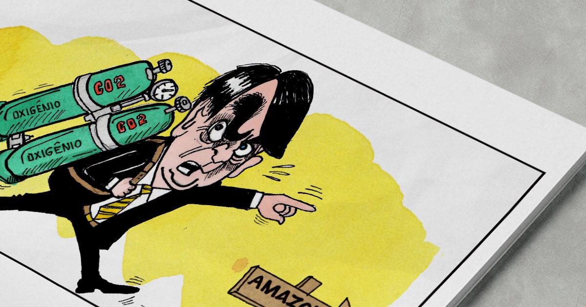 Dito e Feito - Bolsonaro joga no colo de Wilson e David as mortes no Amazonas