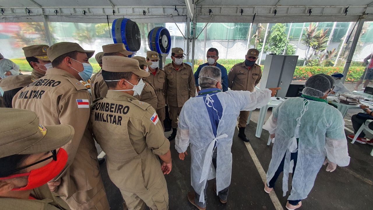 Triagem na tenda do HPS 28 de Agosto será realizado por bombeiros