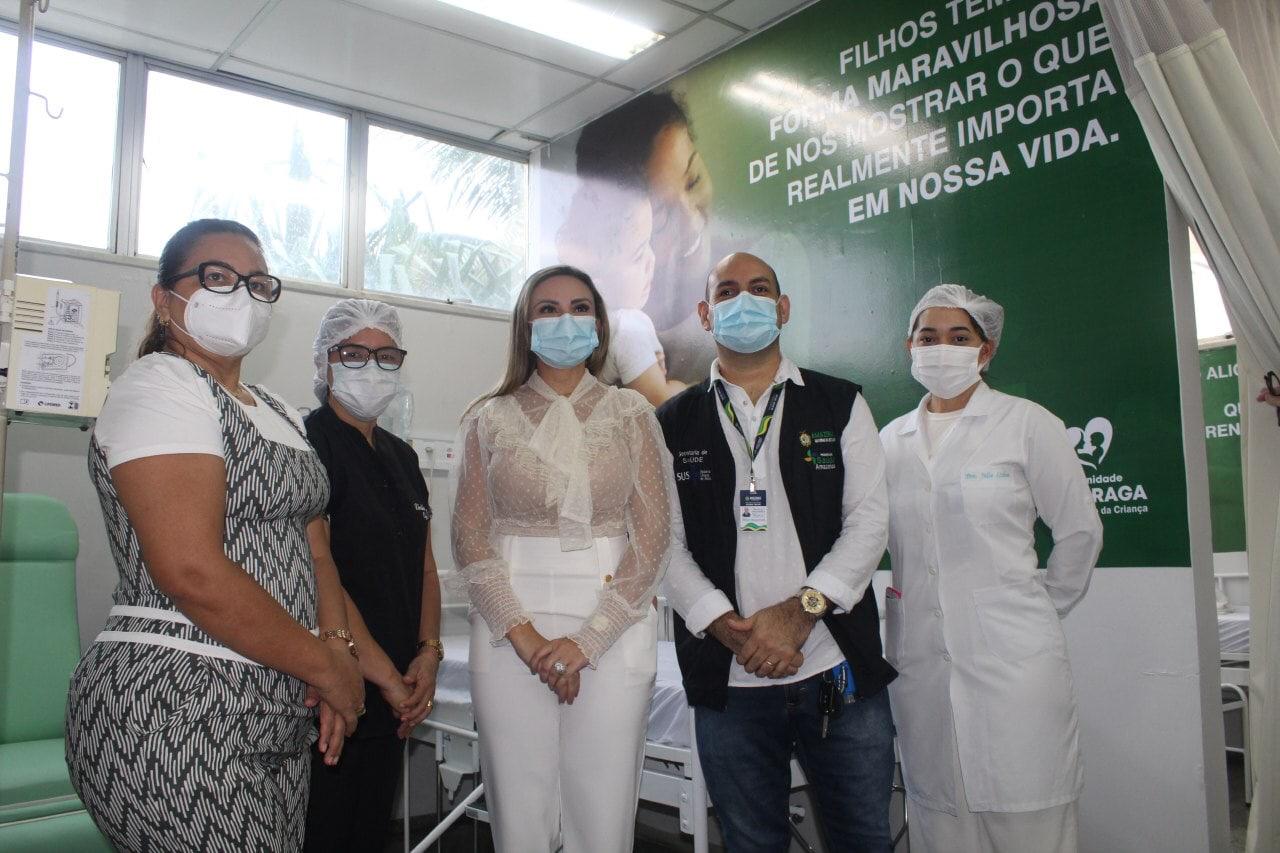 Maternidade Ana Braga separa entrada de grávidas Covid e não Covid