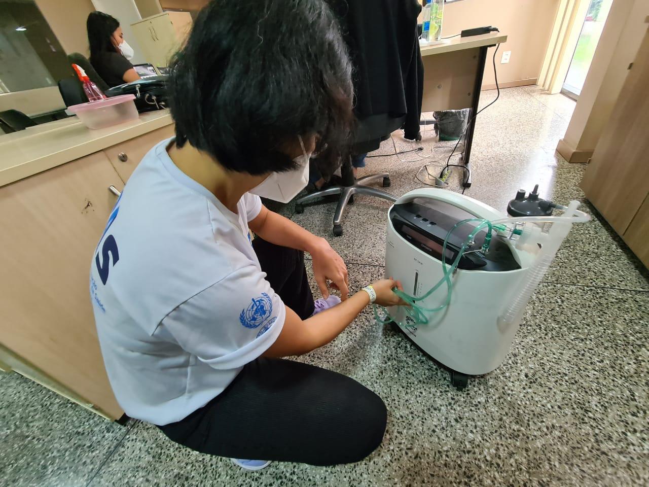 Mais de 30 municípios do interior já receberam concentradores de oxigênio