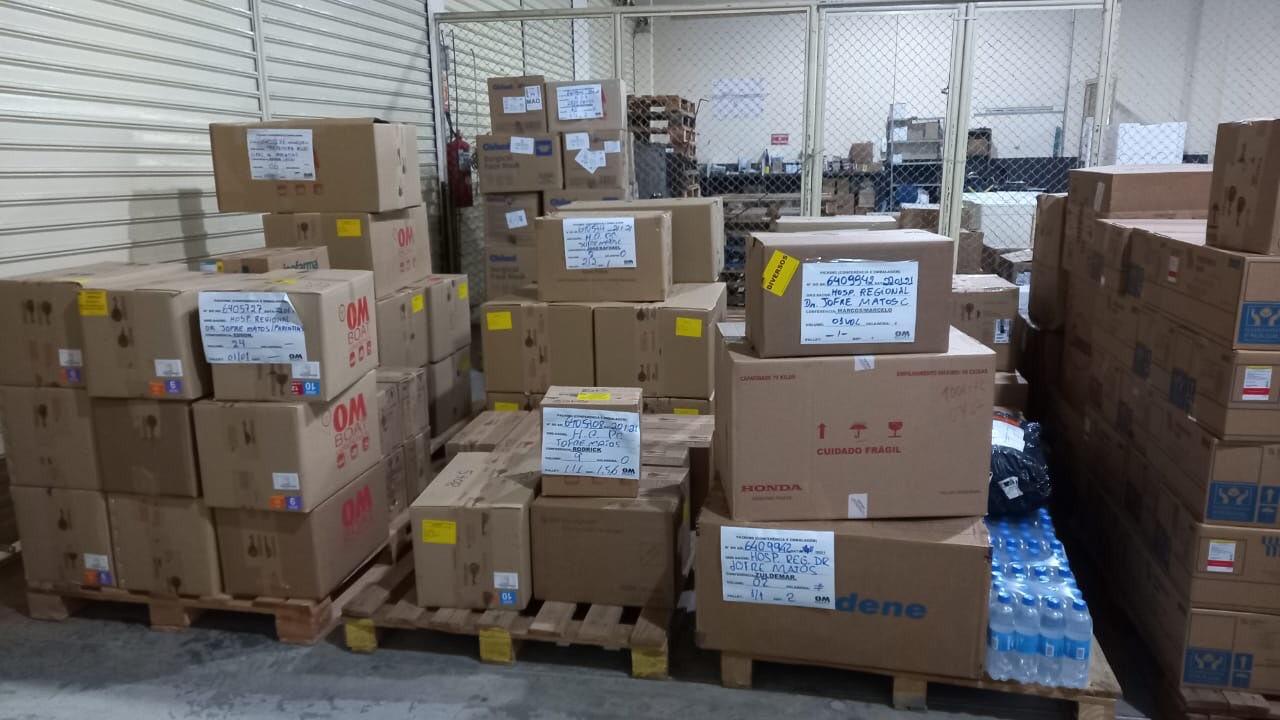 Mais de 83 mil EPIs são enviados para o interior do Amazonas