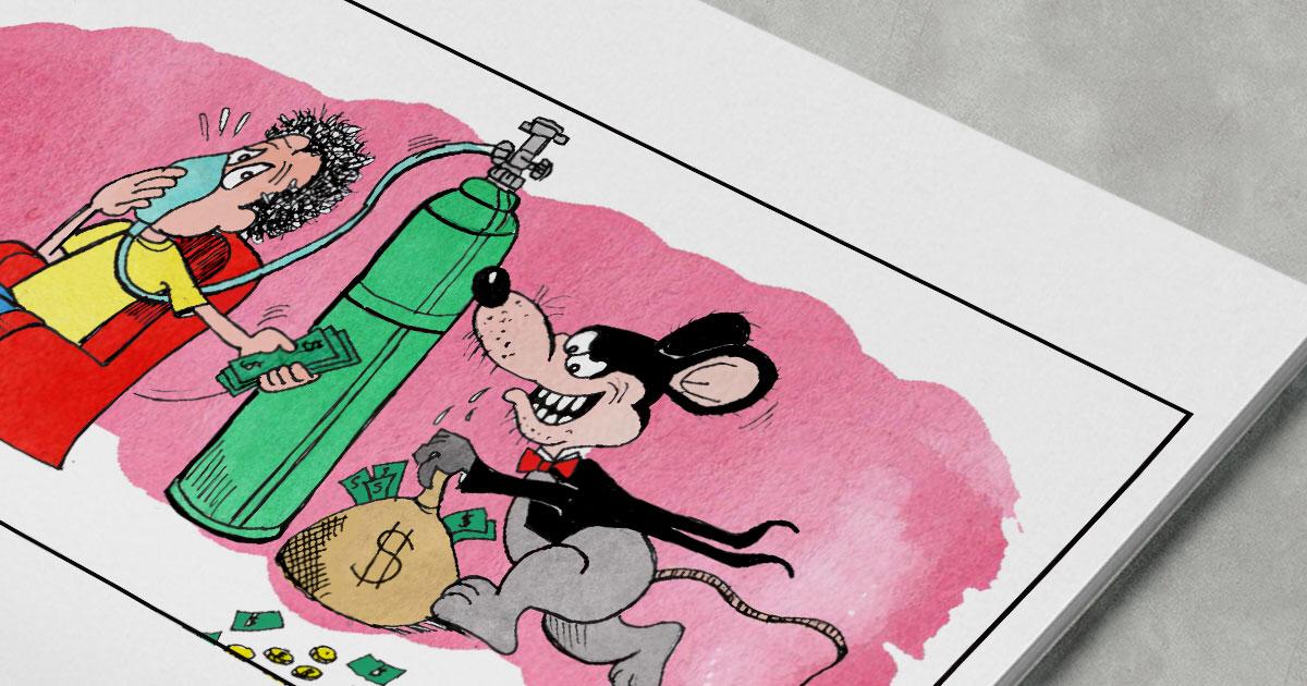 Dito & Feito - Catitas gulosas  abusam no preço do oxigênio em Manaus