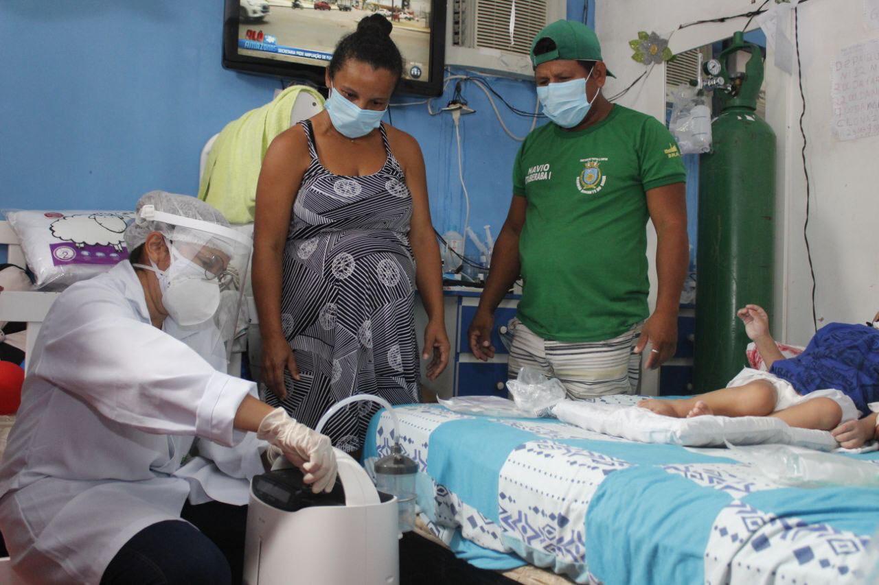 Mais de 20 concentradores de oxigênio são entregues pelo Governo nas casas de pessoas com dificuldades respiratórias